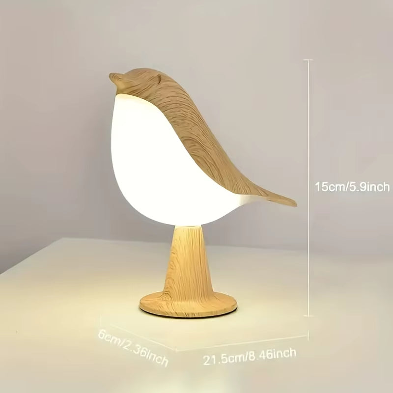 Avtoit | Wooden Bird LED Touch-Switch Night Lamp