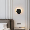Avtoit | Modern Minimalist Iron Circle Ring 1-Light Wall Sconces Lamp For Bedroom