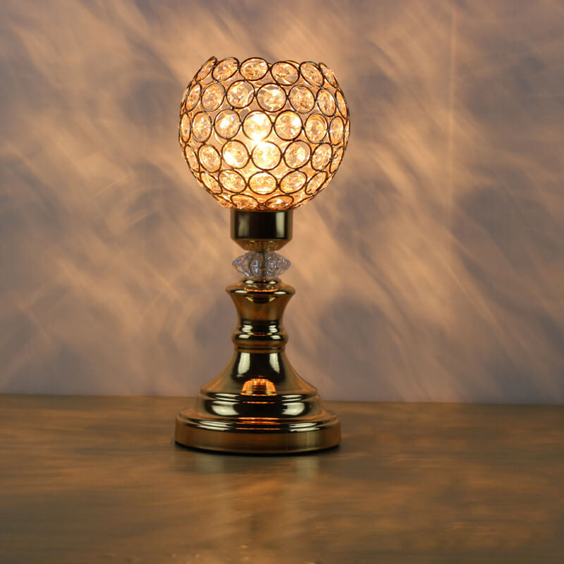 Avtoit | European Luxury Crystal Ball 1-Light Art Table Lamp