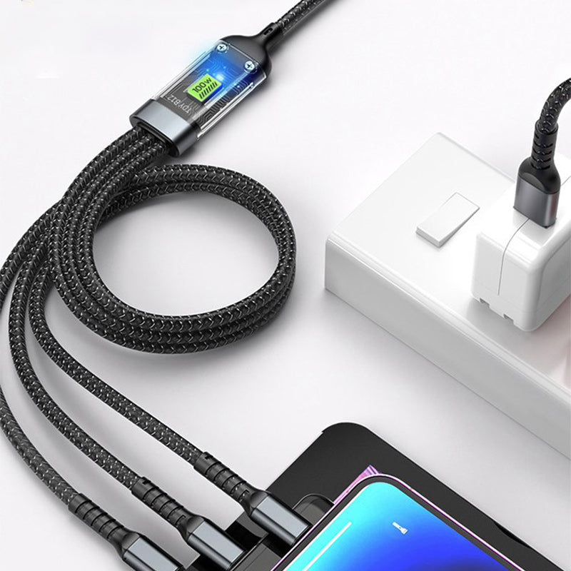 Avtoit | Super Fast Charging 3-in-1 Data Cable