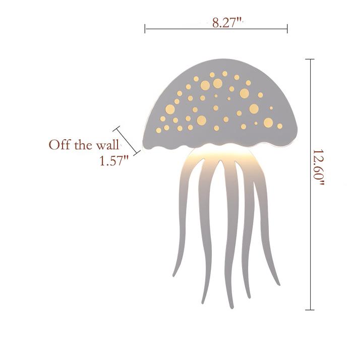 Avtoit | Modern creative 1-Light LED Jellyfish Wall Light