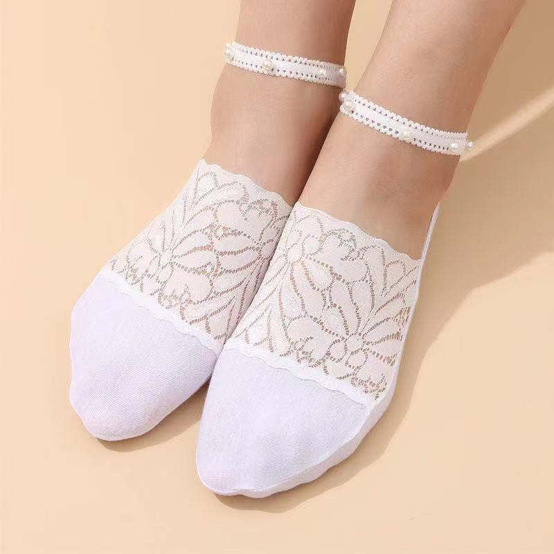 Avtoit | Pearl Lace Socks