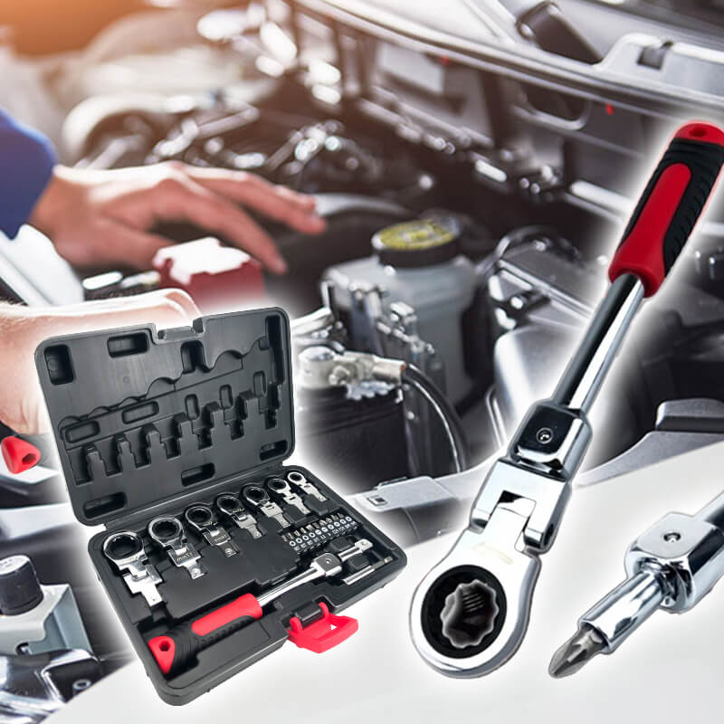 Avtoit | 20-piece ratchet wrench with box