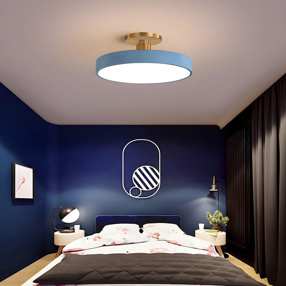 Avtoit | Modern LED Semi Flush Mount Ceiling Light | Energy-Saving. Durable Design for Hallway. Dining Room & Living Room