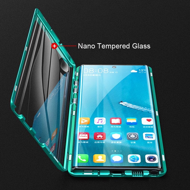 Avtoit | Magnetic tempered glass double-sided phone case for Samsung