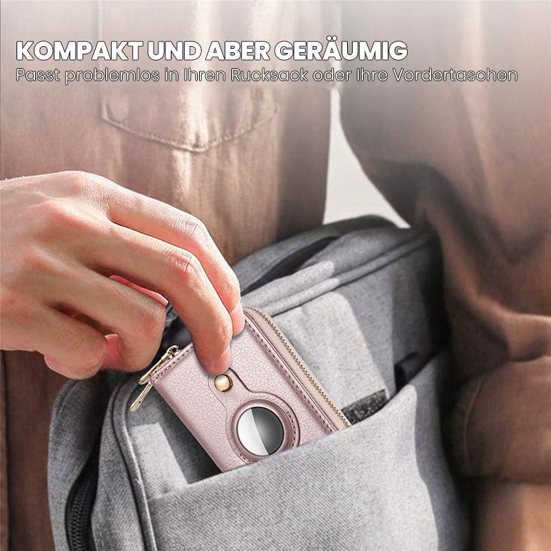 Avtoit | Intelligent AirTag-Zip RFID Leather Wallet