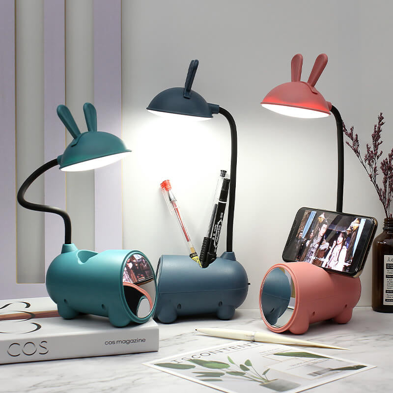 Avtoit | Creative LED Touch Lamp with Pen Holder | USB Charging Function | Desk Lamp | Children's Room Decor