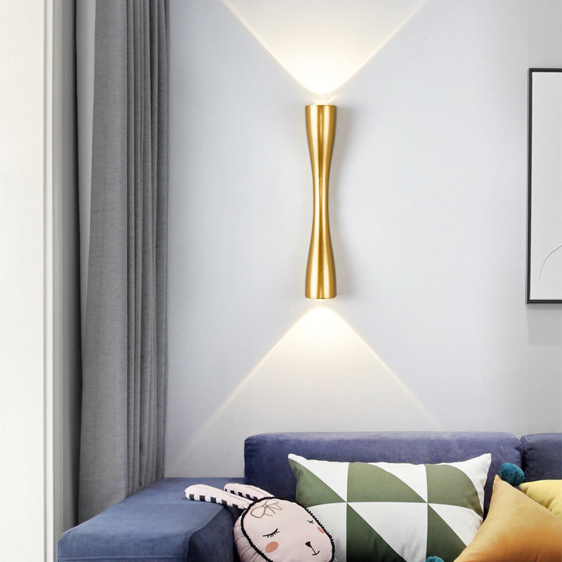 Avtoit | Modern Simple Long Horn 2-Light LED Indoor and Outdoor Wall Light