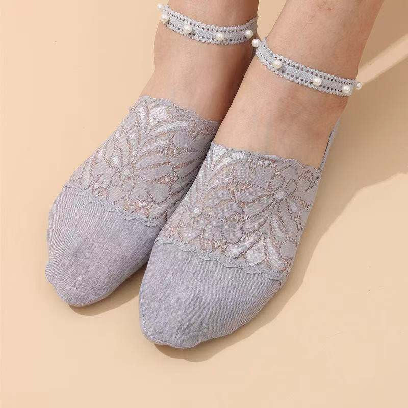 Avtoit | Pearl Lace Socks