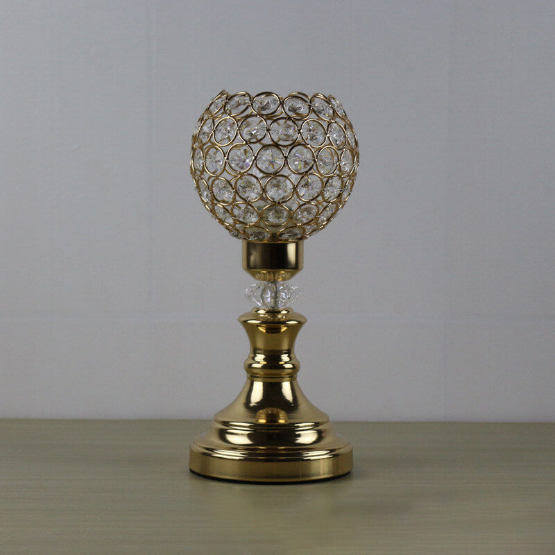 Avtoit | European Luxury Crystal Ball 1-Light Art Table Lamp