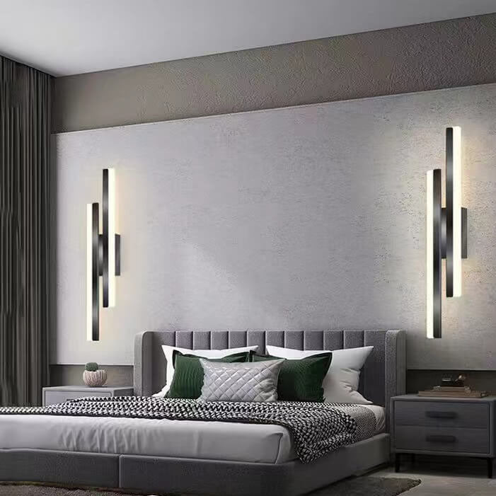 Avtoit | LuxLine Modern LED Wall Lamp | Minimalist Design | Iron & Acrylic | Dimmable Light