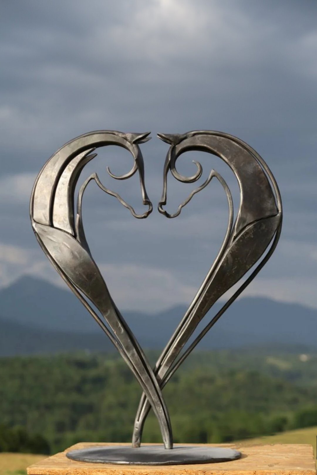 Avtoit | Modern Metal Horse Statue