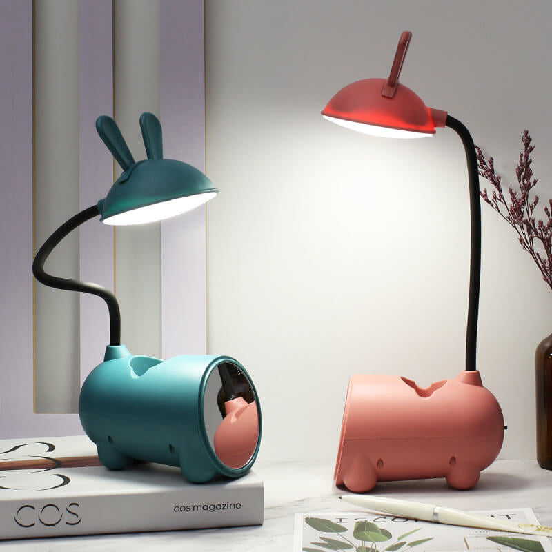 Avtoit | Creative LED Touch Lamp with Pen Holder | USB Charging Function | Desk Lamp | Children's Room Decor