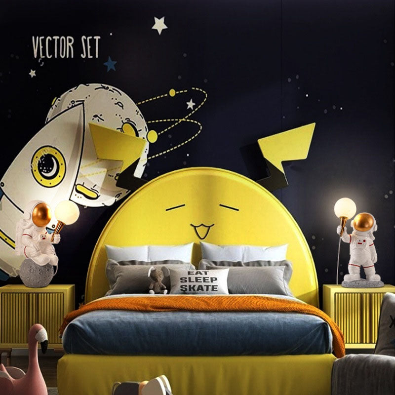 Avtoit | CosmoBuddy Astronaut Wall Lamp | Creative Design | Resin & ABS | LED Bedroom Light