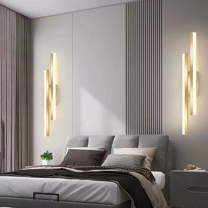 Avtoit | LuxLine Modern LED Wall Lamp | Minimalist Design | Iron & Acrylic | Dimmable Light