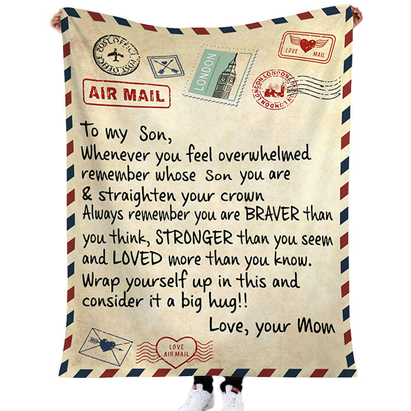 Avtoit | Printed Flannel Wrap Blanket
