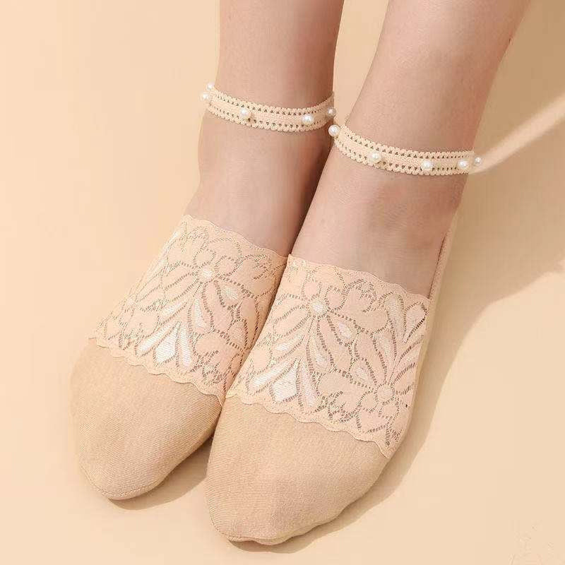 Avtoit | Pearl Lace Socks