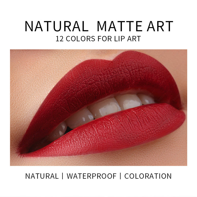 Avtoit | 12 Colors Matte Lipstick Pencil