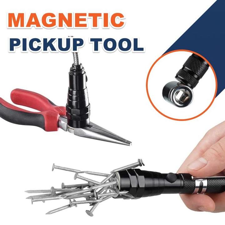Avtoit | Telescopic Magnetic Pickup Flashlight