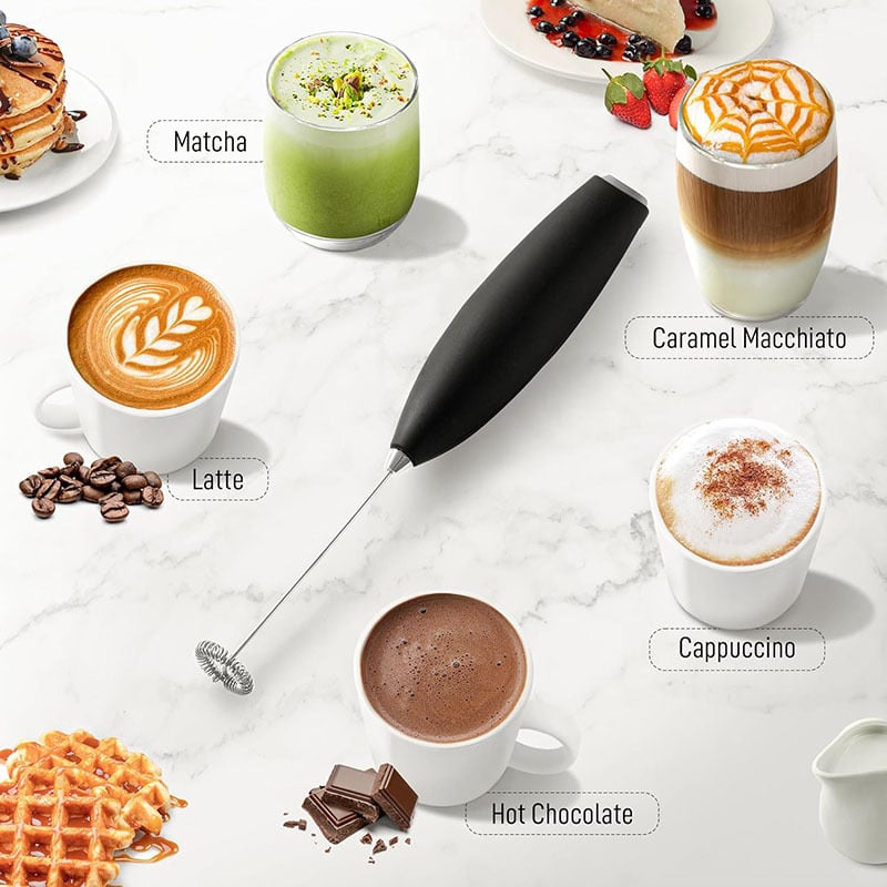 Avtoit | Powerful Milk Frother with Stand