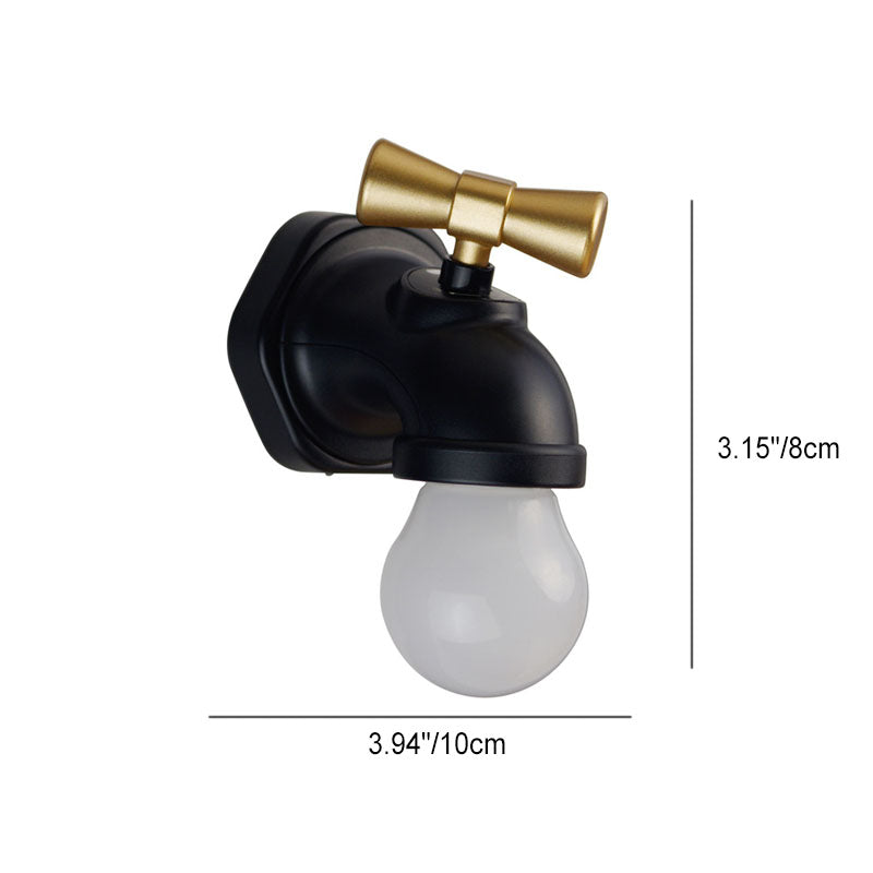 Avtoit | Modern creative faucet ABS PC USB LED night light wall lamp