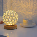 Avtoit | LumoAura USB LED Table Lamp | Rechargeable | Warm Light | Minimalist Design for Home