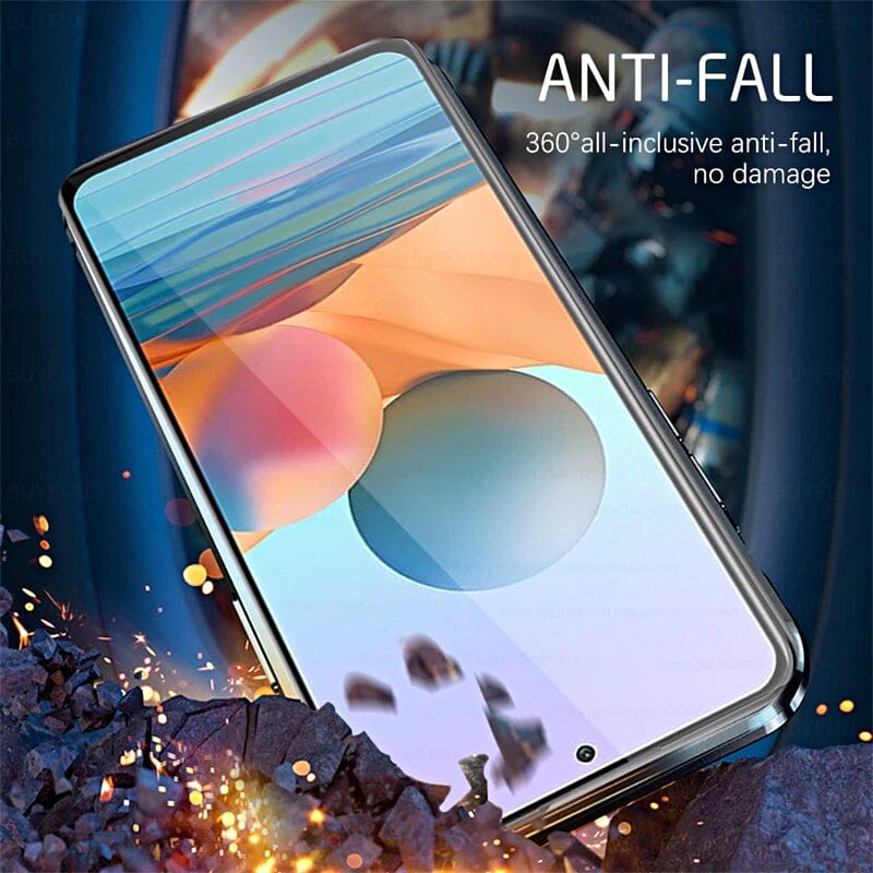 Avtoit | Magnetic tempered glass double-sided phone case for Samsung
