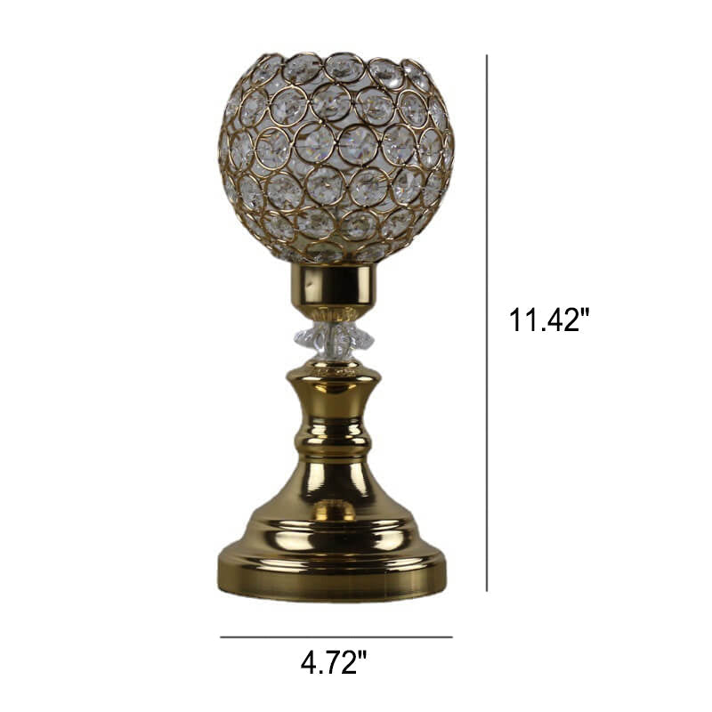 Avtoit | European Luxury Crystal Ball 1-Light Art Table Lamp