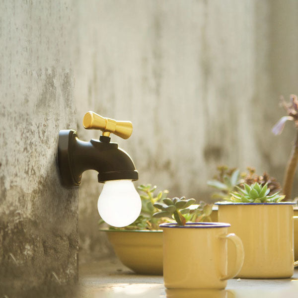 Avtoit | Modern creative faucet ABS PC USB LED night light wall lamp