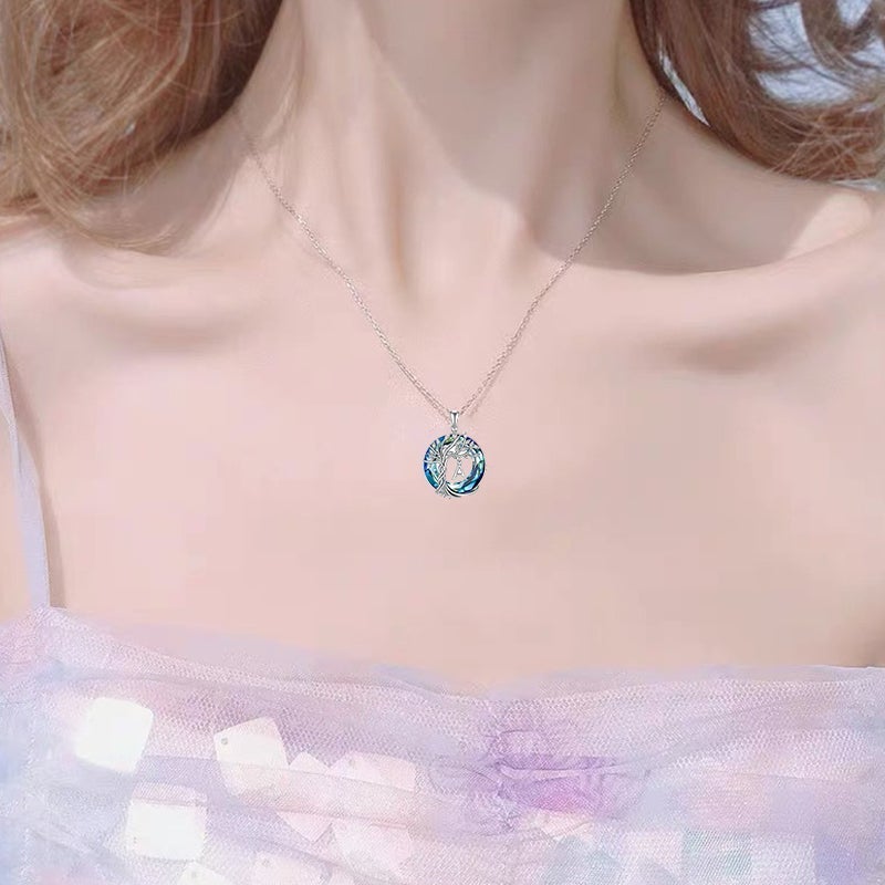 Avtoit | Tree of Life Crystal Pendant Necklace