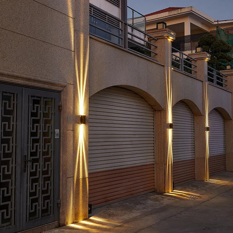 Avtoit | Modern Waterproof LED Outdoor Wall Light – Rectangular Aluminium Fixture