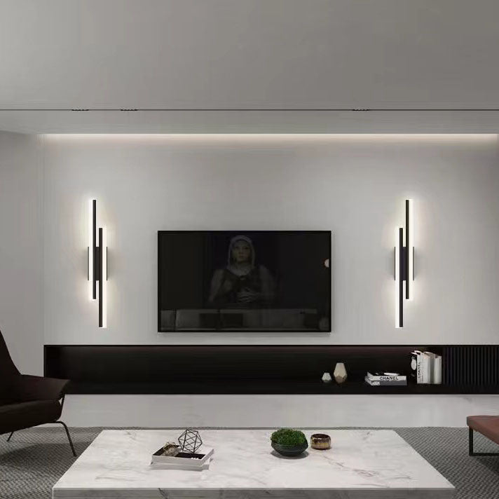 Avtoit | LuxLine Modern LED Wall Lamp | Minimalist Design | Iron & Acrylic | Dimmable Light