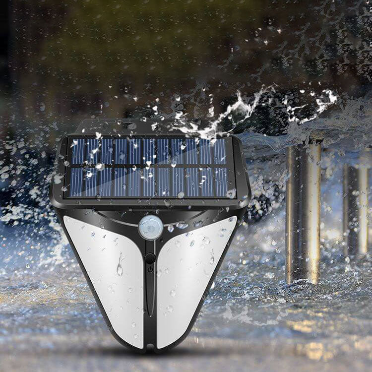 Avtoit | Solar Intelligent Triangle Outdoor Waterproof Body Sensor Patio LED Wall Light