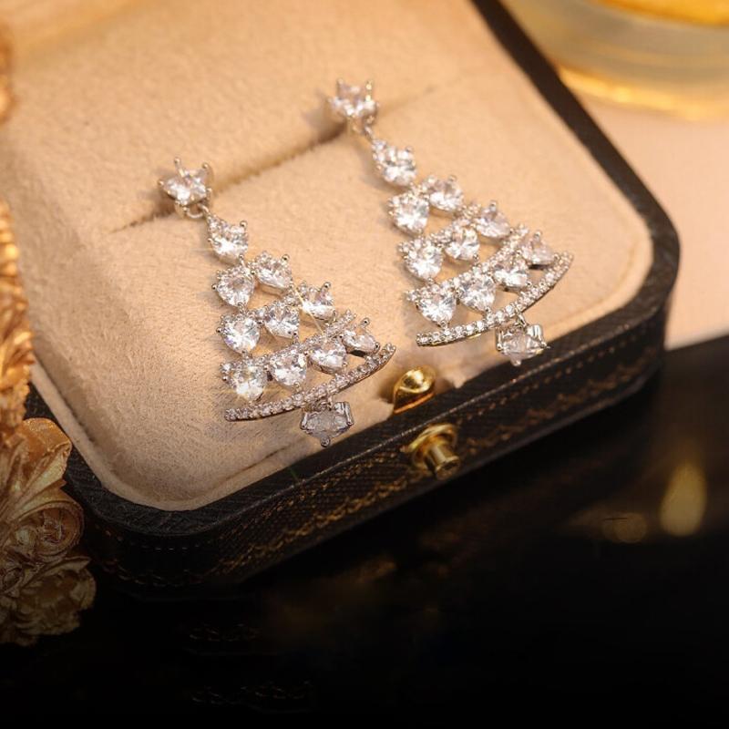 Avtoit | Christmas tree earrings (One pair)