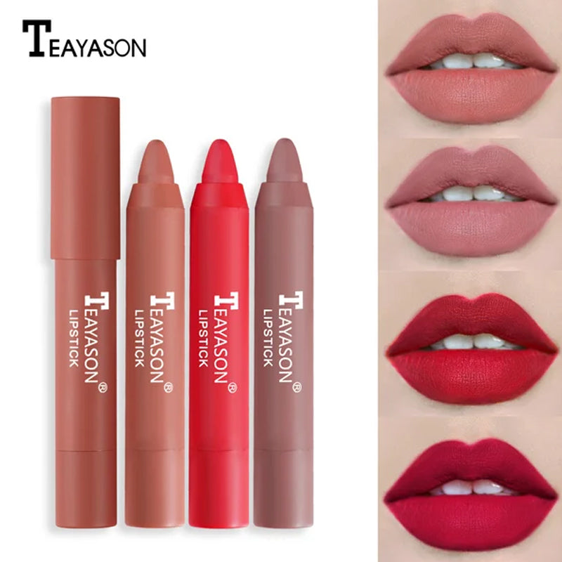 Avtoit | 12 Colors Matte Lipstick Pencil