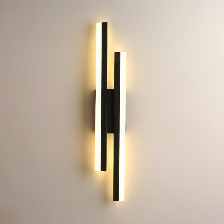Avtoit | LuxLine Modern LED Wall Lamp | Minimalist Design | Iron & Acrylic | Dimmable Light