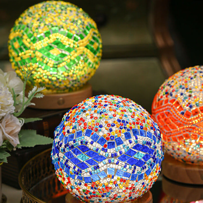 Avtoit | BohoGlow – Modern Bohemian Table Lamp with USB Charging