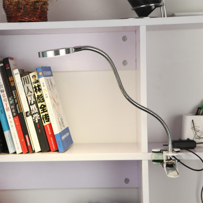 Avtoit | Creative simple USB pants button LED reading clip desk lamp
