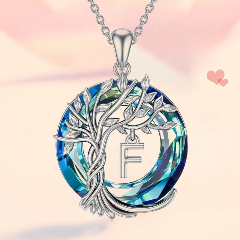 Avtoit | Tree of Life Crystal Pendant Necklace