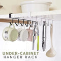Avtoit | Under-cabinet hook strip – space-saving kitchen storage with 6 hooks