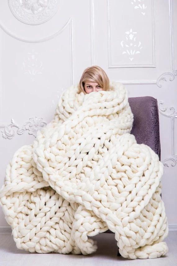 Avtoit | Chunky Knit Blanket