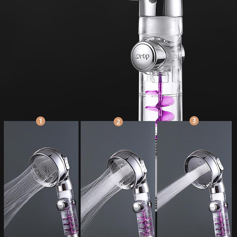 Avtoit | 3 Mode Adjustable High Pressure Water Saving Showerhead
