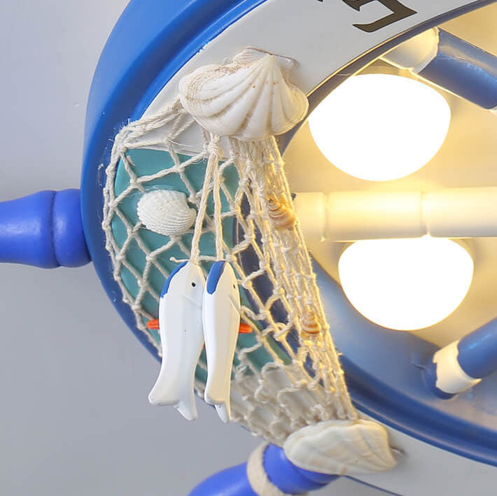 Avtoit | NautiGlow Children's Room LED Ceiling Lamp | Sailboat Design | Cartoon Style | Ambient Lighting