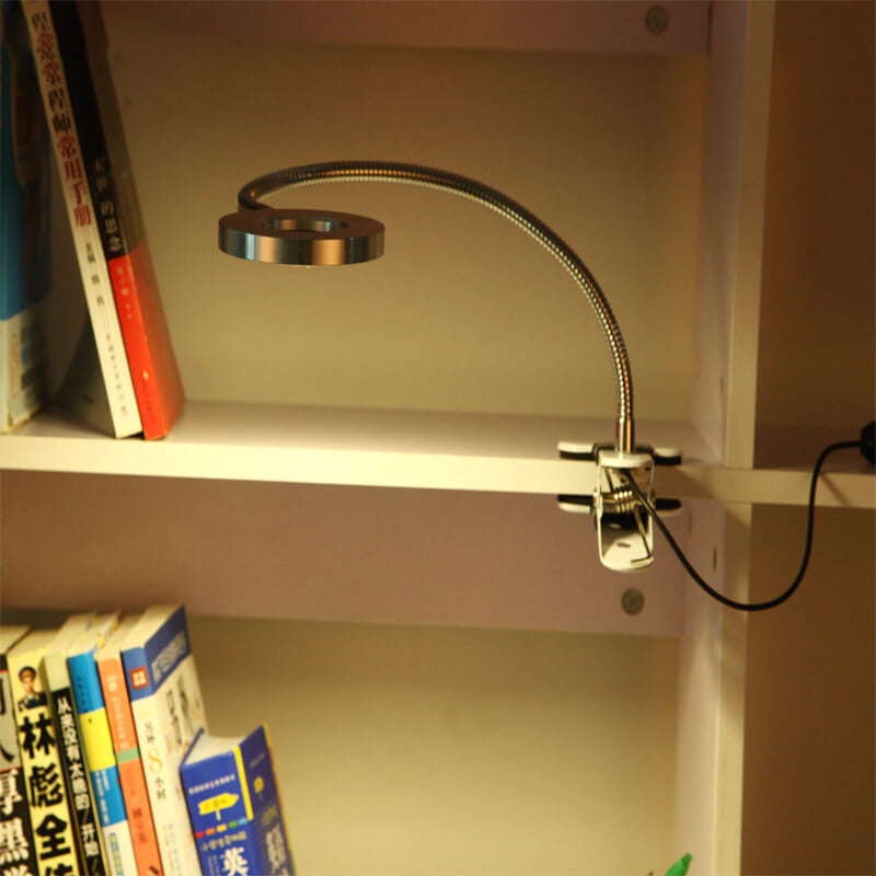 Avtoit | Creative simple USB pants button LED reading clip desk lamp