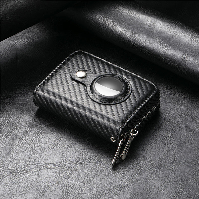Avtoit | Intelligent AirTag-Zip RFID Leather Wallet