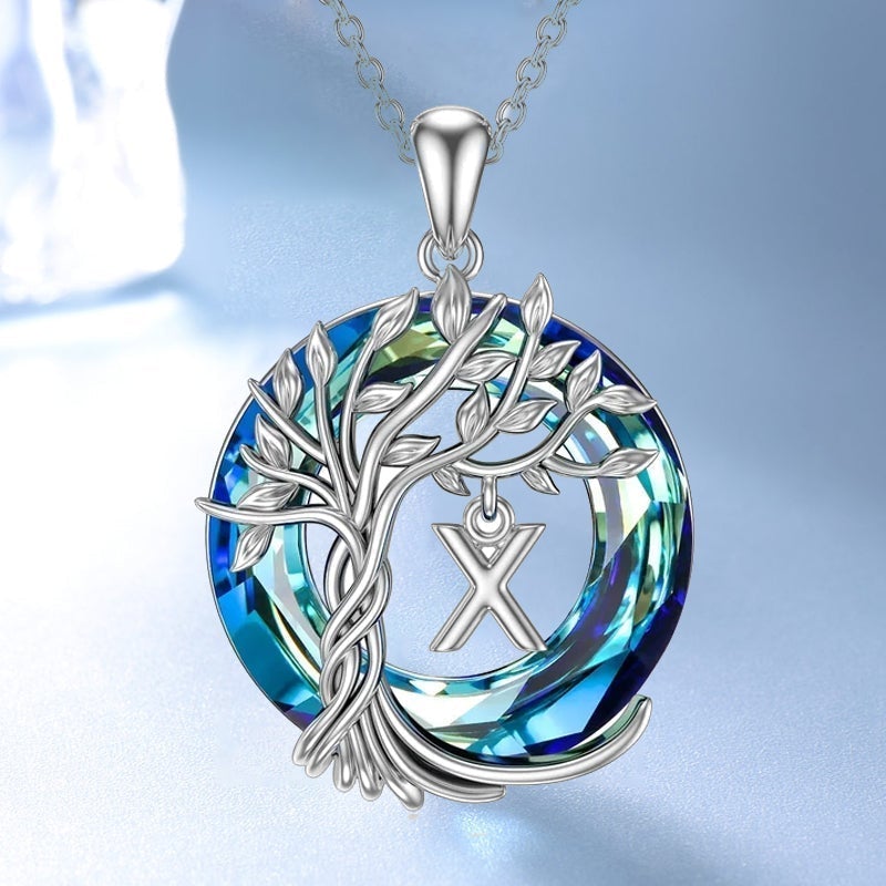 Avtoit | Tree of Life Crystal Pendant Necklace