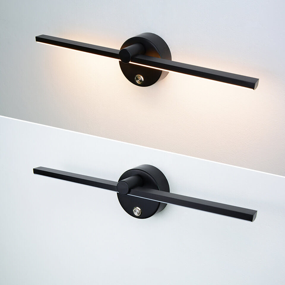 Avtoit | Nordic Minimalist Aluminium Long Bar Switch LED Mirror Wall Light Lamp