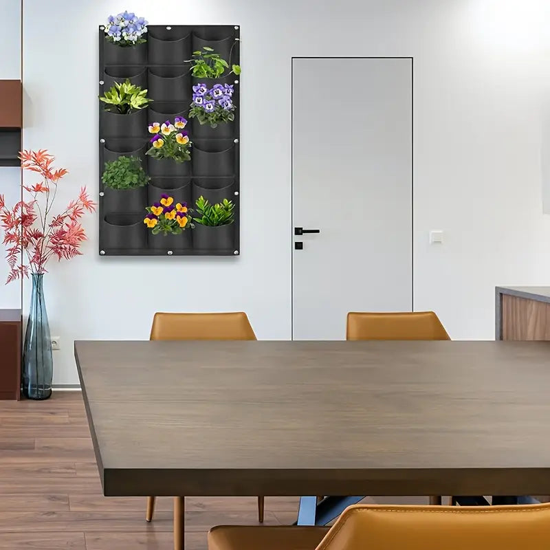 Avtoit | Felt Plant Bag for Vertical Wall Mounting – Three-dimensional, Non-woven Plant Bag