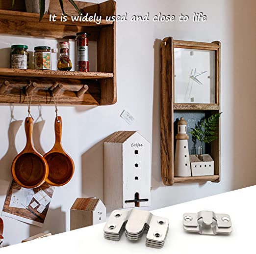Avtoit | Interlock Hanging Clip — Stainless Steel Wall Art Hooks with Secure Hold (5 Pieces)
