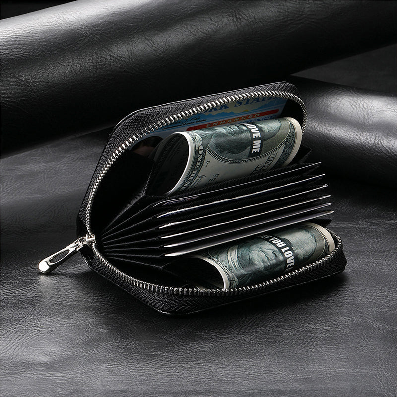 Avtoit | Intelligent AirTag-Zip RFID Leather Wallet
